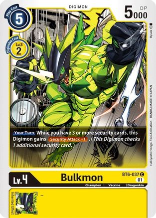 Bulkmon [BT6-037] [Double Diamond]