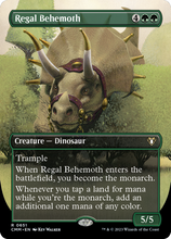 Regal Behemoth (Borderless Alternate Art) [Commander Masters]