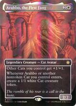 Arahbo, the First Fang (FDN-363) - Foundations (Borderless) Foil