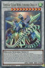 Crystal Clear Wing Synchro Dragon [LED8-EN005] Ultra Rare