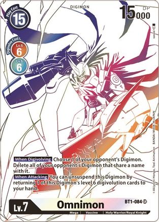 Omnimon [BT1-084] (Alternative Art) [Double Diamond]