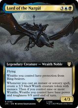 Lord of the Nazgul (Extended Art) [The Lord of the Rings: Tales of Middle-Earth Commander]