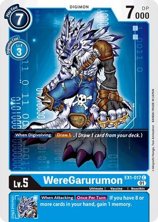 WereGarurumon [EX1-017] [Classic Collection]