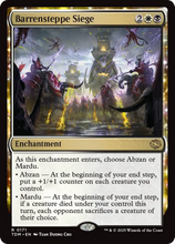 Barrensteppe Siege (TDM-171) - Tarkir: Dragonstorm: (enchantment) Foil