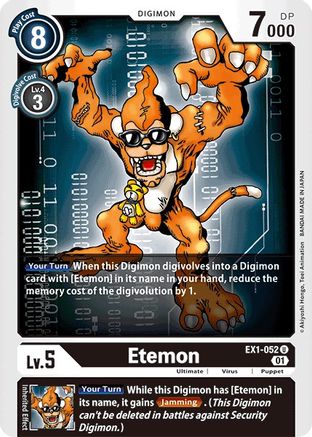 Etemon [EX1-052] [Classic Collection]