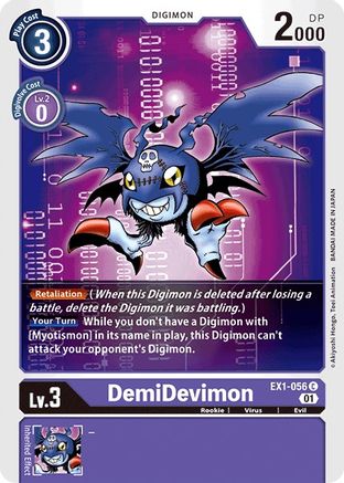 DemiDevimon [EX1-056] [Classic Collection]