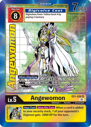 Angewomon [EX1-030] (Alternate Art) [Classic Collection]