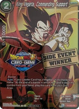 King Vegeta, Commanding Support (Championship 2021 Vault Set) (Side Event Winner) (P-355) - Promotion Cards