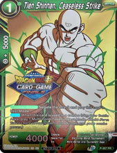 Tien Shinhan, Ceaseless Strike (Championship Pack 2021 Vault Set) (P-357) [Tournament Promotion Cards]