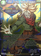 SS2 Trunks, Heroic Prospect (2021 Tournament Pack Vault Set) (P-219) [Tournament Promotion Cards]