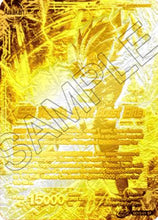 Vegeta // SSB Vegeta, Spirit Boost Elite (2021 Championship 3rd Place) (Metal Gold Foil) (SD15-01) - Tournament Promotion Cards