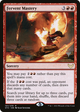 Fervent Mastery (Promo Pack) [Strixhaven: School of Mages Promos]