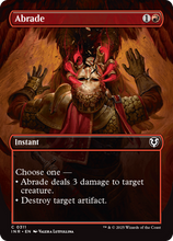 Abrade (Borderless) (-311) - Innistrad Remastered