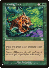 Hunting Pack (PLST-SCG-121) - The List