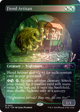 Fiend Artisan (Rainbow Foil) [Secret Lair Drop Series]