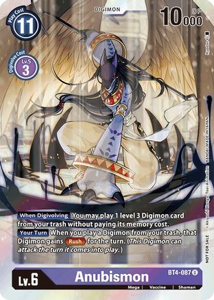 Anubismon [BT4-087] (Event Pack 2) [Great Legend]