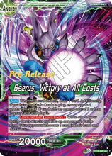 Beerus // Beerus, Victory at All Costs (BT16-046) [Realm of the Gods Prerelease Promos]