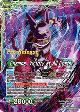 Champa // Champa, Victory at All Costs (BT16-047) [Realm of the Gods Prerelease Promos]
