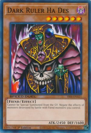 Dark Ruler Ha Des [STP3-EN001] Ultra Rare