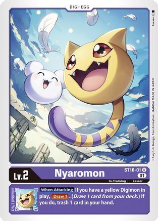 Nyaromon [ST10-01] [Starter Deck: Parallel World Tactician]