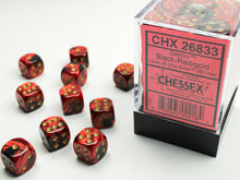 Chessex - 12mm d6 Dice Block (36 dice) - Various Colours