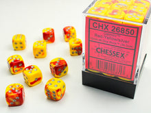 Chessex - 12mm d6 Dice Block (36 dice) - Various Colours