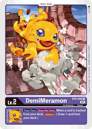 DemiMeramon [BT8-006] [New Awakening]