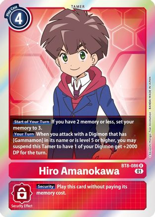 Hiro Amanokawa [BT8-086] [New Awakening]