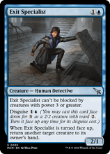 Exit Specialist [Murders at Karlov Manor]