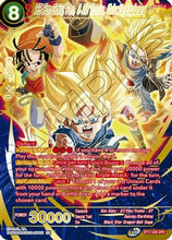 SS Son Goku, Pan, & SS Trunks, Galactic Explorers (SPR) (BT17-009) [Ultimate Squad]