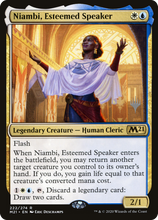 Niambi, Esteemed Speaker (Promo Pack) [Core Set 2021 Promos]