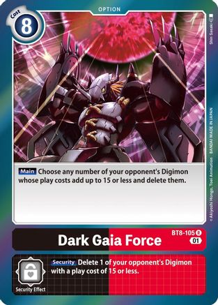 Dark Gaia Force [BT8-105] [New Awakening]