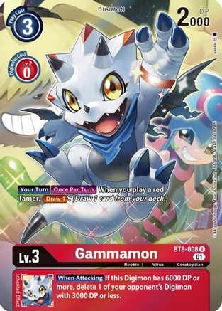 Gammamon [BT8-008] (Alternate Art) [New Awakening]