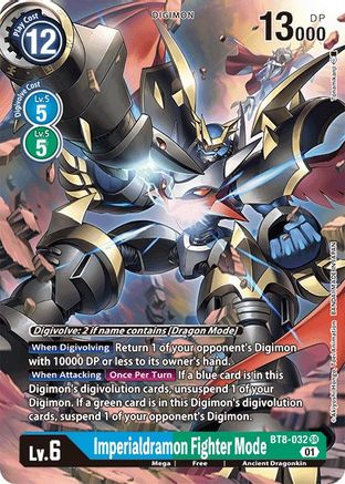 Imperialdramon Fighter Mode [BT8-032] (Alternative Art) [New Awakening]