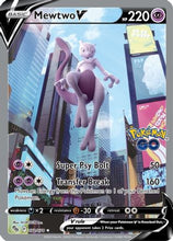 Mewtwo V (072/078) [Pokémon GO]