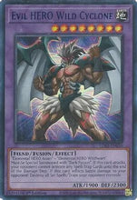 Evil HERO Wild Cyclone (Blue) [LDS3-EN030] Ultra Rare