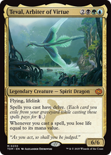 Teval, Arbiter of Virtue (TDM-230) - Tarkir: Dragonstorm