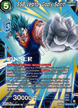 SSB Vegito, Godly Spirit (ZENKAI Celebration Winner-Stamped) (SD18-02) [Promotion Cards]