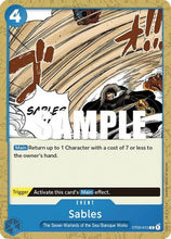 Sables [Starter Deck: The Seven Warlords of The Sea]