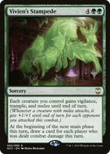 Vivien's Stampede (Promo Pack) [Streets of New Capenna Commander Promos]