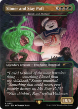 Yargle and Multani (SLD-872) - Secret Lair Drop / Slimer and Stay Puft Foil