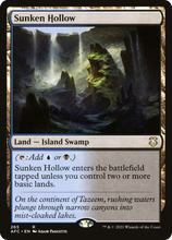 Sunken Hollow [Dungeons & Dragons: Adventures in the Forgotten Realms Commander]