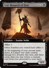 Lost Monarch of Ifnir (Extended Art) (-027) - Commander: Aetherdrift