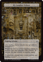 My Laughter Echoes (DSC-344) - Duskmourn: House of Horror Commander Foil