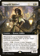 Sungold Sentinel (Extended Art) [Innistrad: Midnight Hunt]