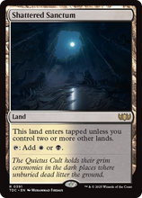Shattered Sanctum (TDC-391) - Commander: Tarkir: Dragonstorm