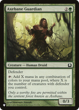 Axebane Guardian (PLST-RTR-115) - The List