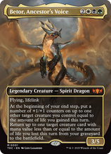 Betor, Ancestor's Voice (Borderless) (TDC-001) - Commander: Tarkir: Dragonstorm
