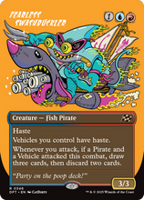 Fearless Swashbuckler (borderless) (-346) - Aetherdrift