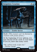 Forgotten Creation (-077) - Commander: Aetherdrift